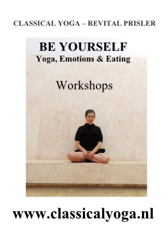 Yoga & emotional eating workshop